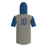 Cubs Short Sleeve Sublimated Hoodie