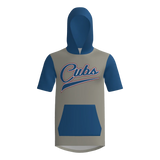 Cubs Short Sleeve Sublimated Hoodie