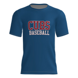 Sandlot Cubs Short Sleeve Dri-Gear DTF Tee Shirt W/ Name & Number
