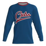 Sandlot Cubs Long Sleeve Dri-Gear Sublimated T-Shirt