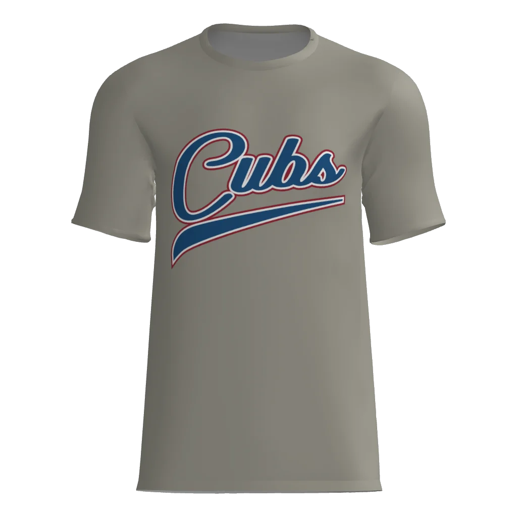Sandlot Cubs Short Sleeve Dri-Gear Sublimated T-Shirt