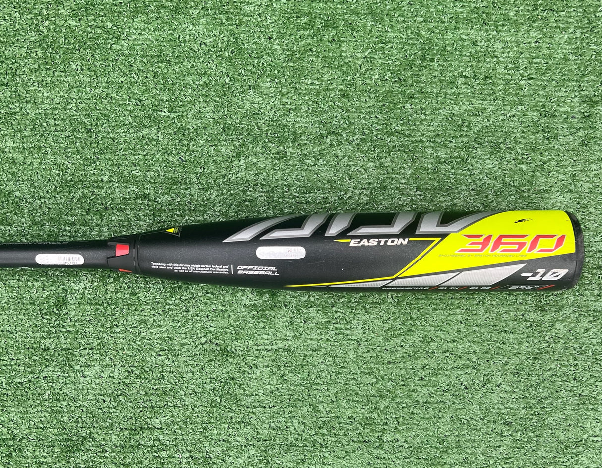 Used Easton ADV360 31/21 USA Certified Drop 10