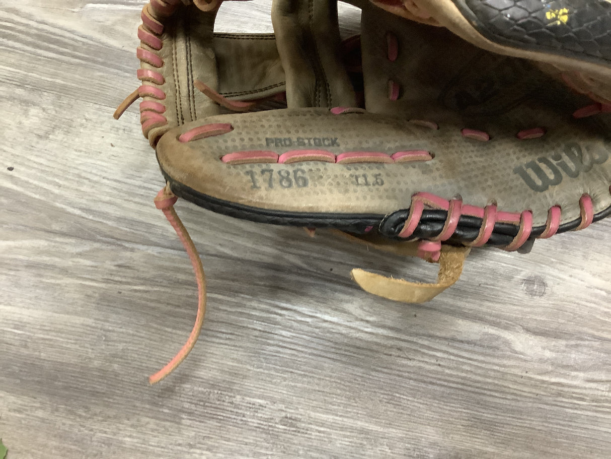 Used Wilson A2000 1786 "Splatter" 11.5in Infield Baseball Glove