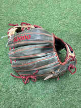 Used Wilson A2000 1788 11.25 I-Web Infielders Glove Navy & Blonde W/Red Lace