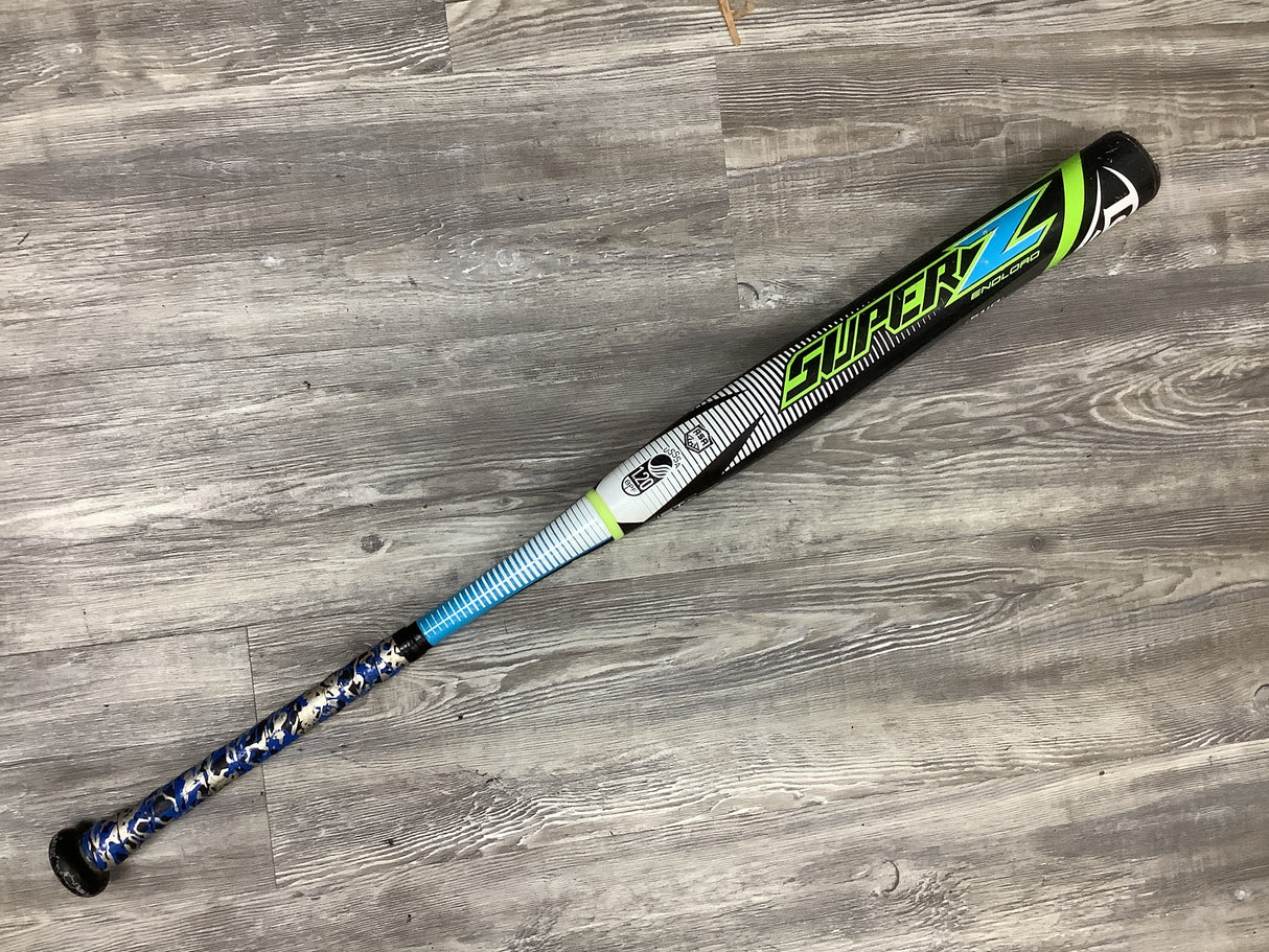 Used 2016 Louisville Slugger Super Z 34/27 USSSA Certified Drop 7 Slowpitch bat