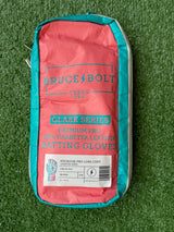 Bruce Bolt Clark Series Pink/Teal Long Cuff Batting Gloves