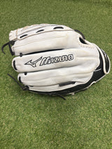 Used Mizuno 12.5'' Supreme Series RHT Fastpitch Glove - White