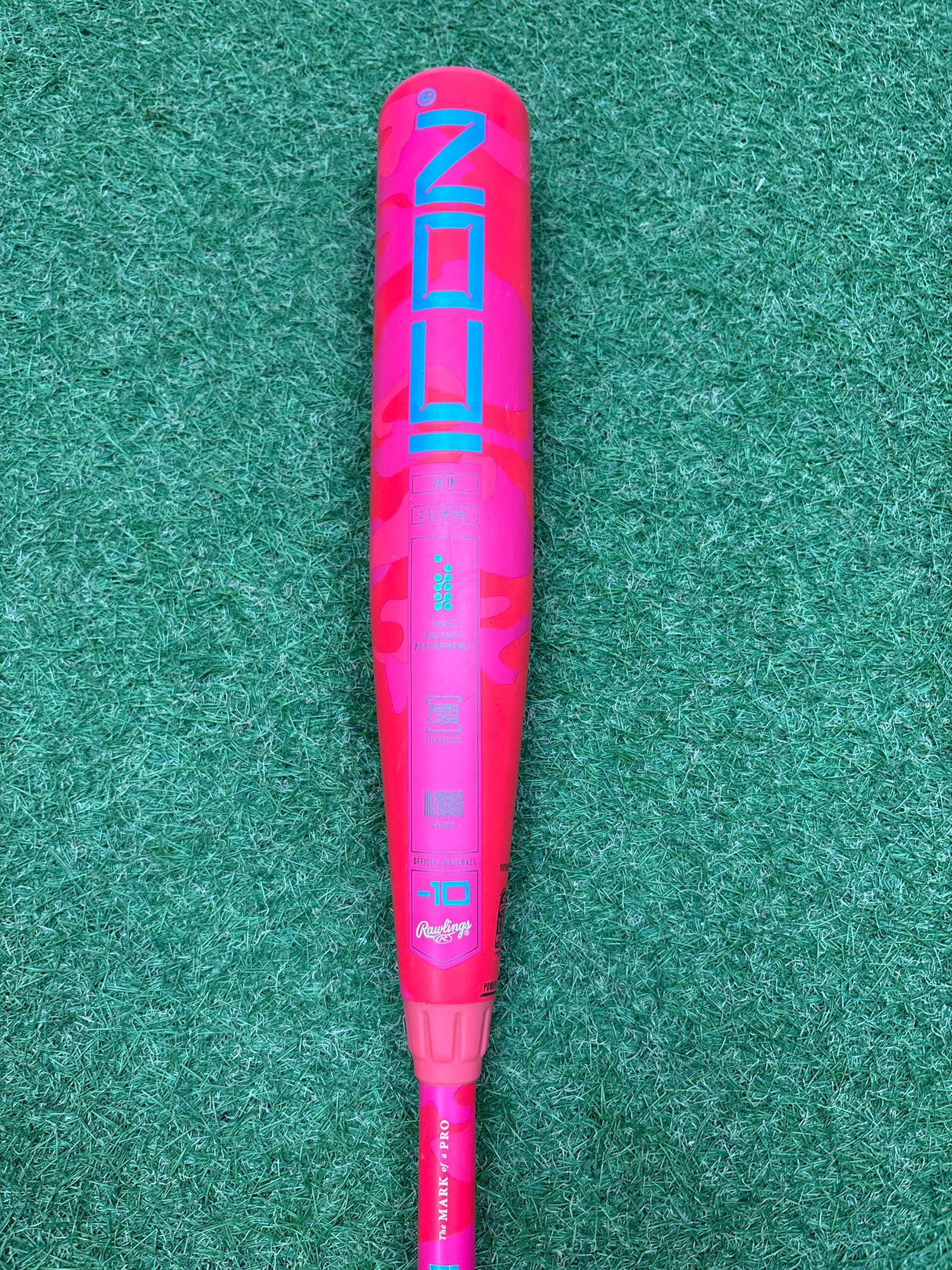 Used 2025 Rawlings Icon “Electric Unicorn” 30/20 USSSA Certified Drop 10 **Rattle**