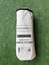 Bruce Bolt Adult Size Leg Guard - Red, White, Blue