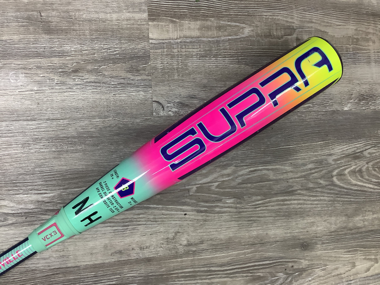 Used 2027 Louisville Slugger Supra 29/21 USSSA Certified Drop 8