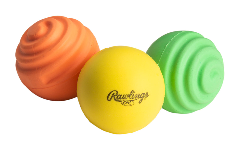 Rawlings Curve Trainer Balls 3pk
