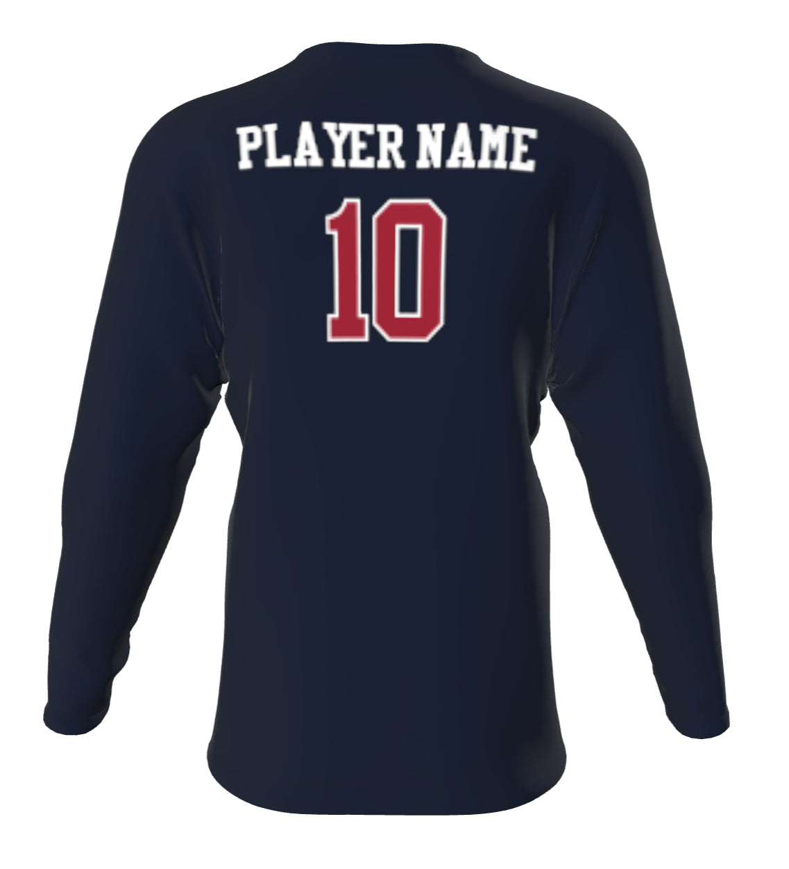 Carter Braves Champro Fan Long Sleeve Tee Shirt