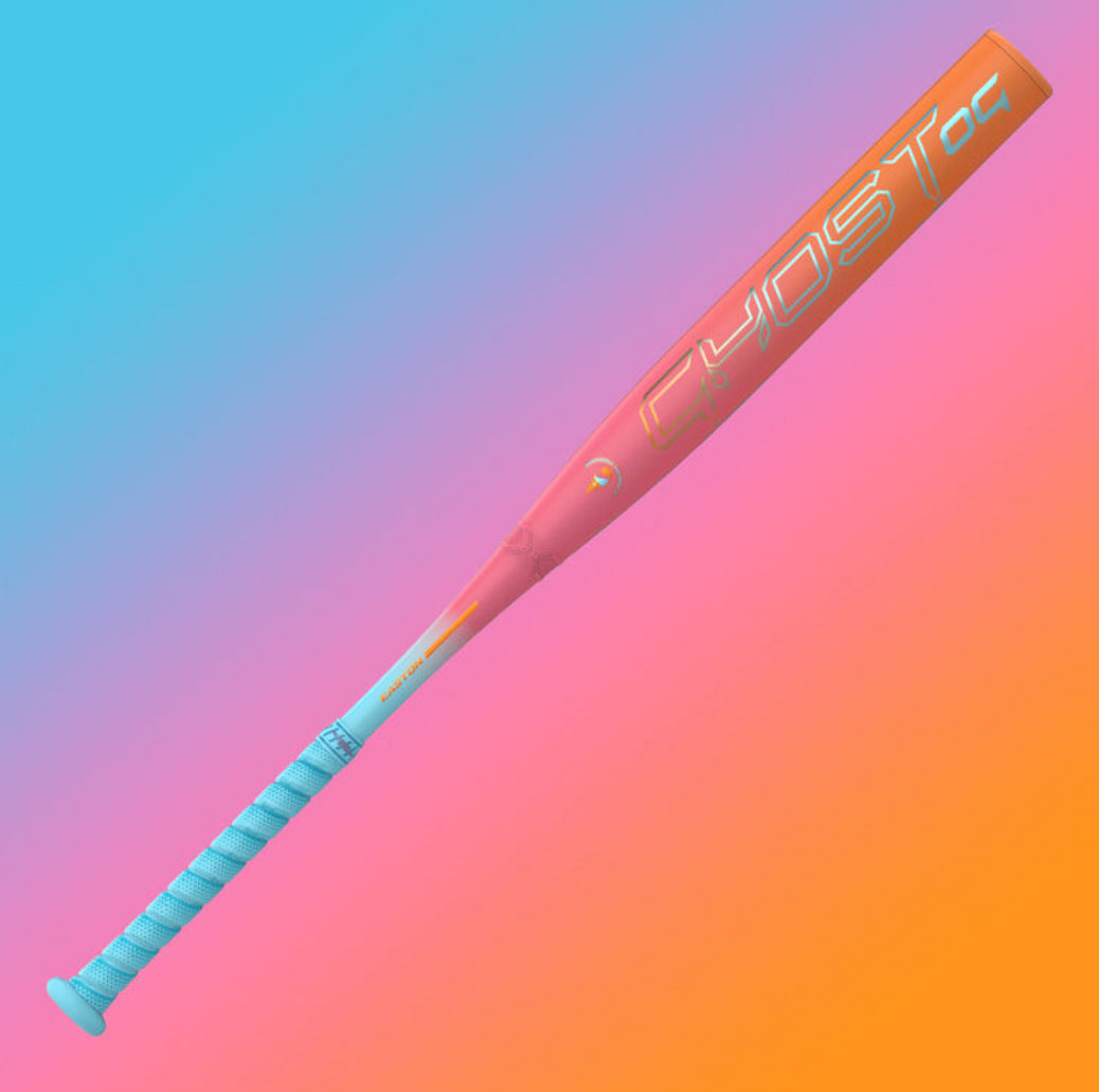 New 2026 EASTON GHOST OG RAINBOW SHERBET (-11,-10)FASTPITCH BAT
