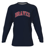 Carter Braves Champro Fan Long Sleeve Tee Shirt