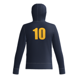 Hoots 60/40 Cotton Blend DTF Fleece Hoodie W/ Number