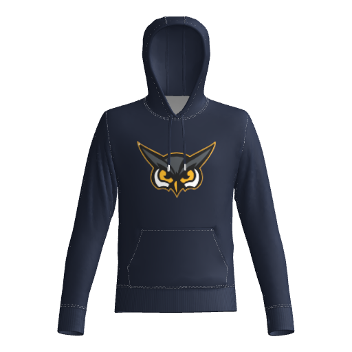 Hoots 60/40 Cotton Blend DTF Fleece Hoodie W/ Number