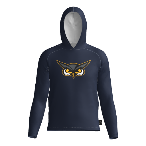Hoots DTF Long Sleeve Dri Gear T-Shirt Hoodie