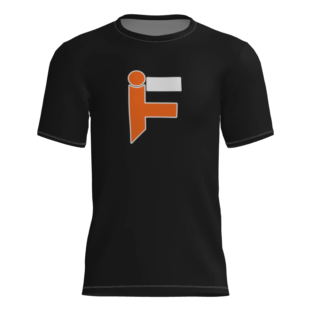 Iron Forge Black Short Sleeve Dri-Gear DTF Tee Shirt