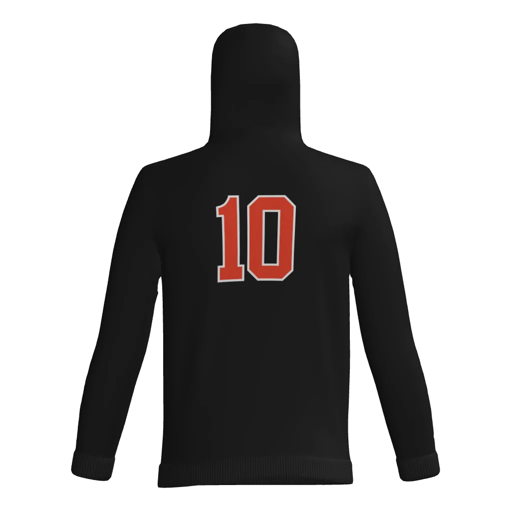 Iron Forge 60/40 Cotton Blend DTF Fleece Hoodie W/ Number