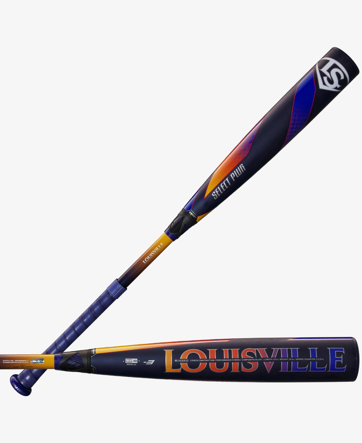 New 2025 Louisville Slugger Select PWR™ (-3) BBCOR Baseball Bat