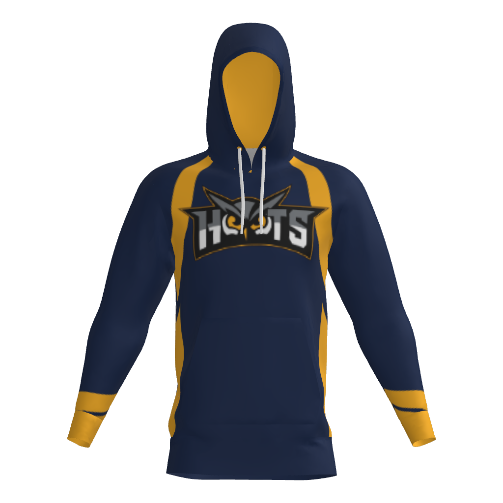 Hoots Sublimated Fleece Hoodie W/ Number