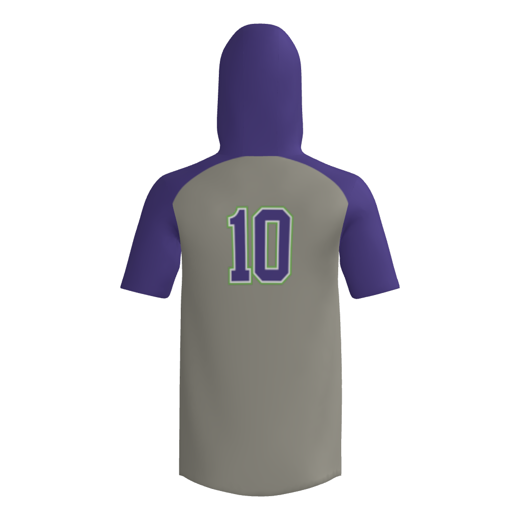 Diamond Ducks Short Sleeve Sublimated Hoodie