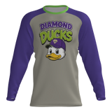 Diamond Ducks Long Sleeve Dri-Gear Sublimated T-Shirt