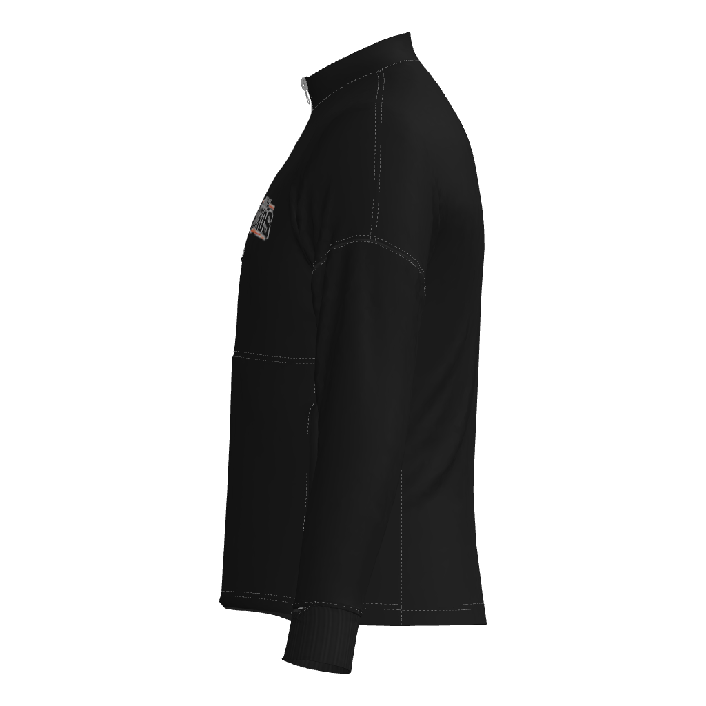Hustlin' Hounds Fleece 1/4 Zip Crew Neck Jacket