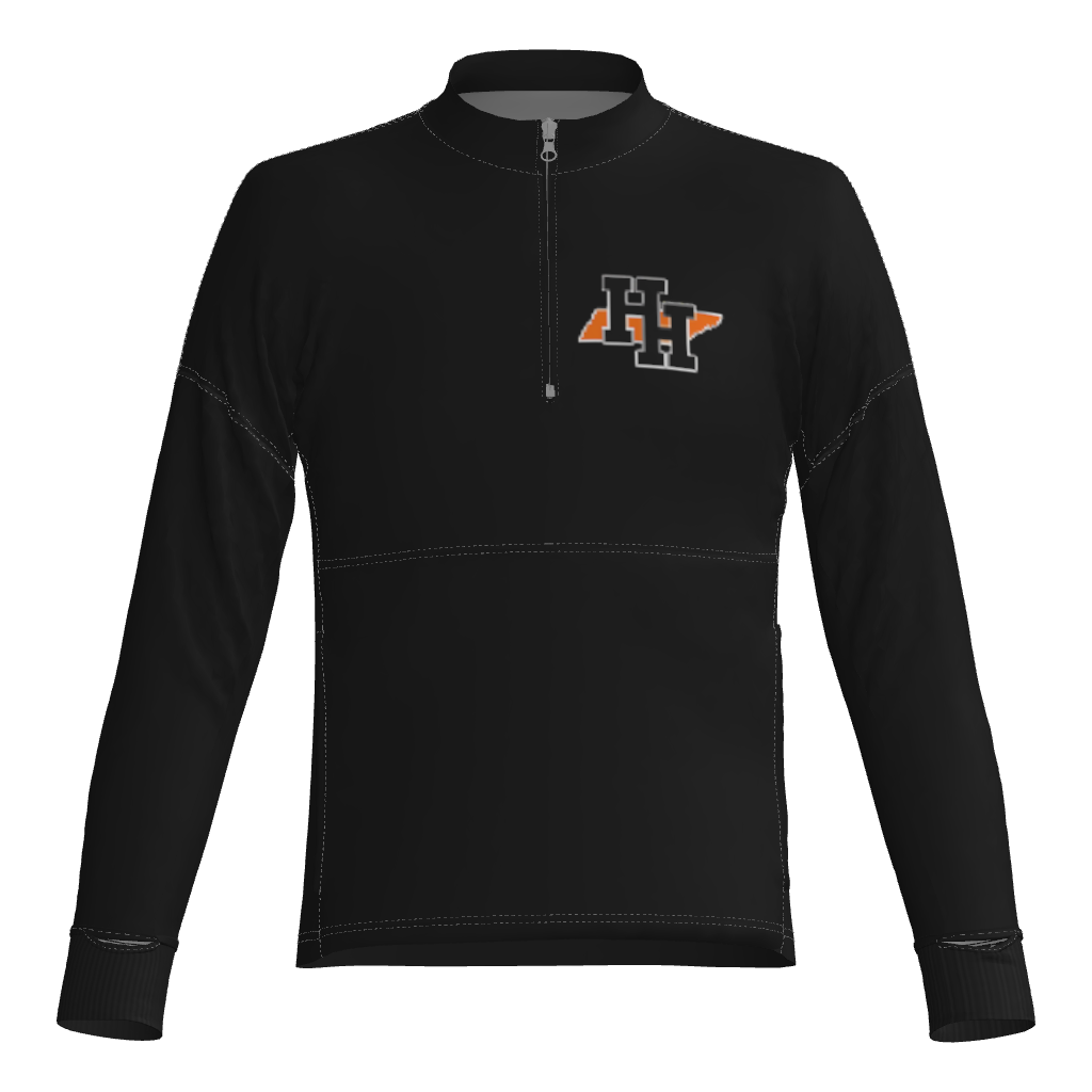 Hustlin' Hounds Fleece 1/4 Zip Crew Neck Jacket