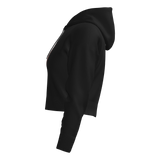 Hustlin' Hounds Women's Fleece Crop Hoodie