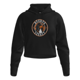 Hustlin' Hounds Women's Fleece Crop Hoodie