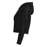 Hustlin' Hounds Women's Fleece Crop Hoodie