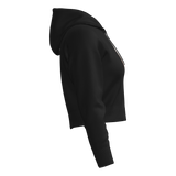 Hustlin' Hounds Women's Fleece Crop Hoodie