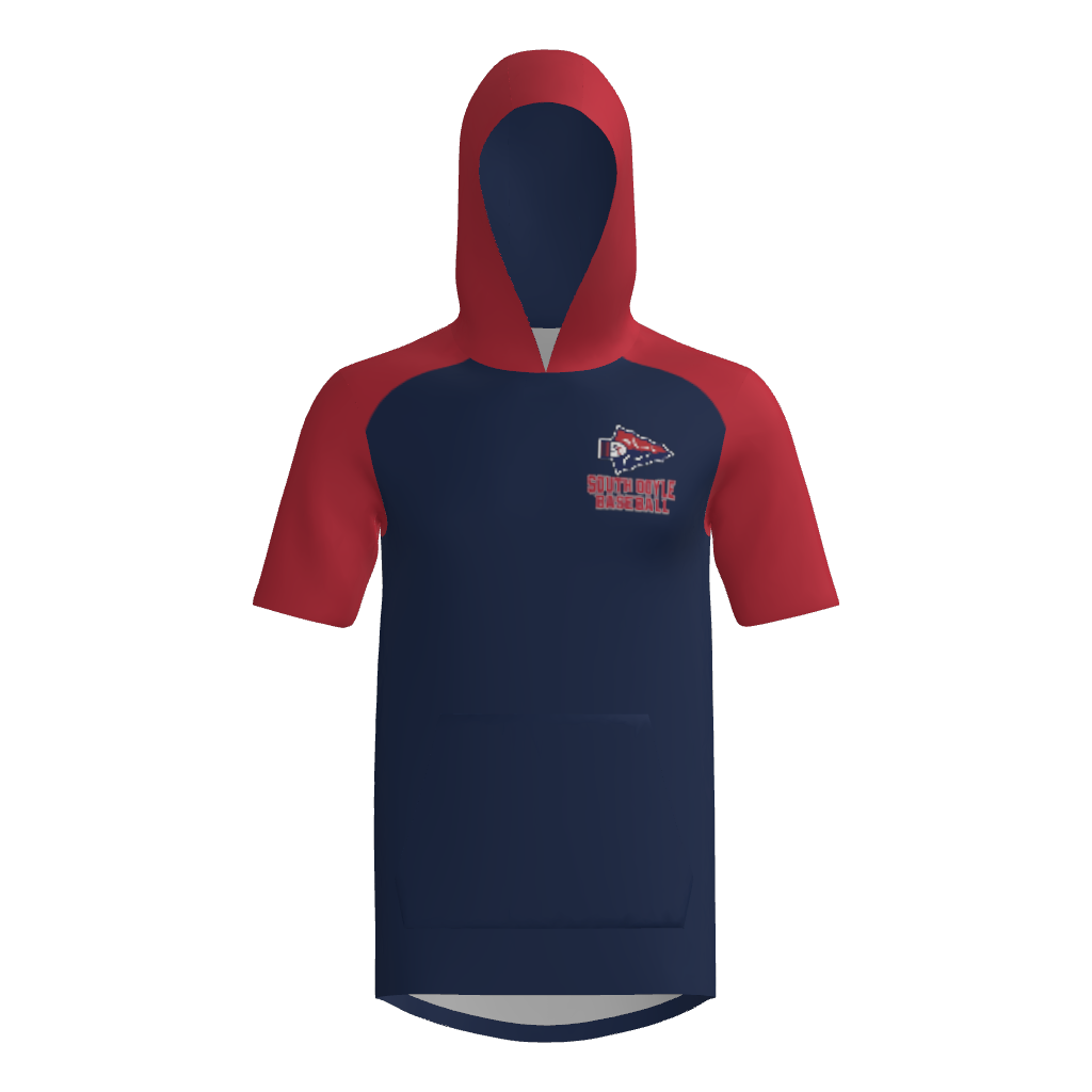 South Doyle Middle School Short Sleeve Sublimated Hoodie