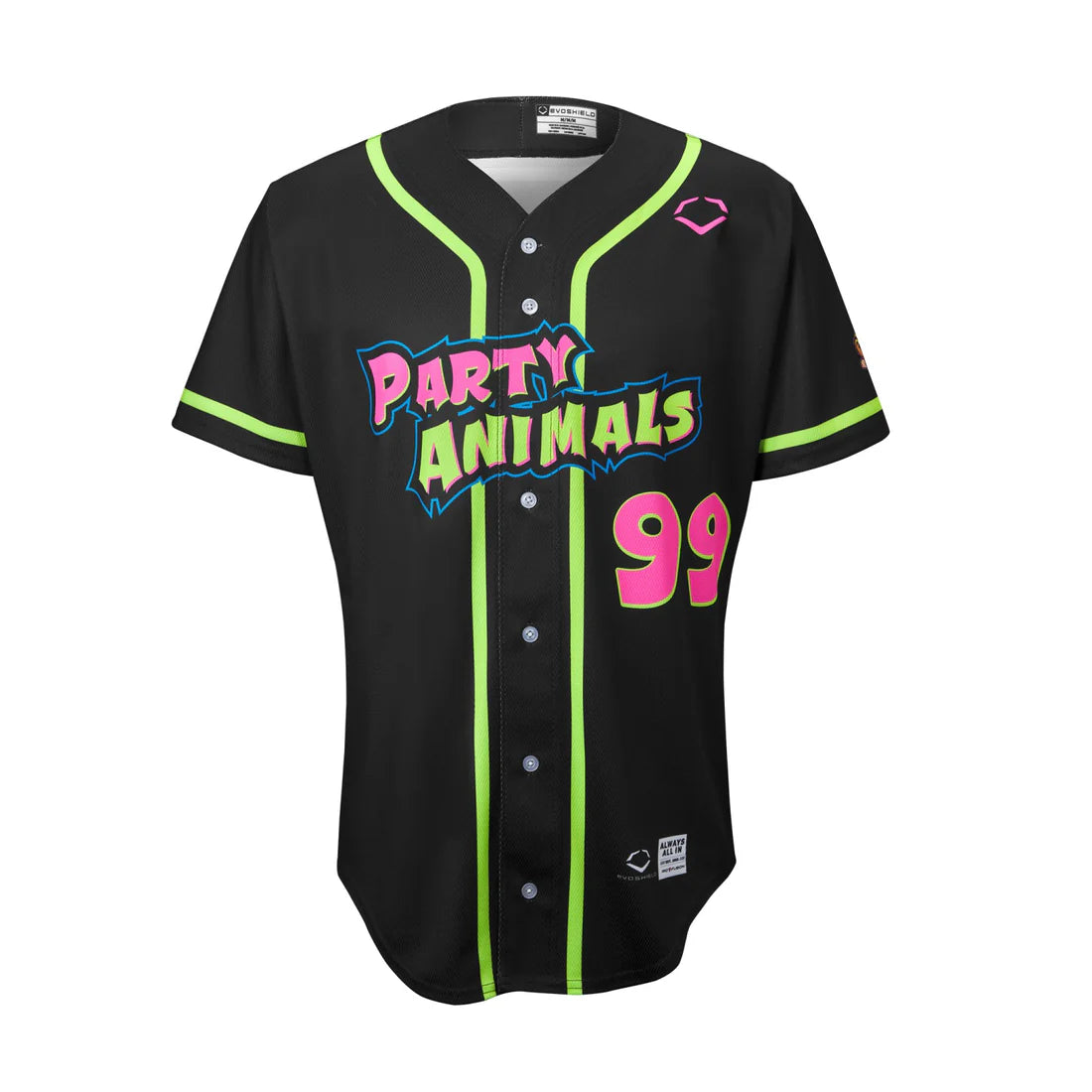 New EvoShield Party Animals Jersey - Black