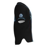 Tristar Elite Full Button Short Sleeve Game Jersey - Black