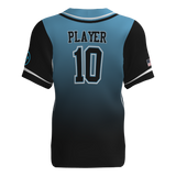 The Stars Full Button Short Sleeve Game Jersey