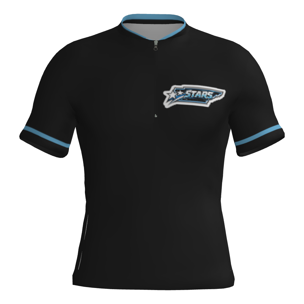 The Stars Short Sleeve Adult Cage Jacket - Black