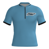 The Stars Short Sleeve Youth Cage Jacket - Blue