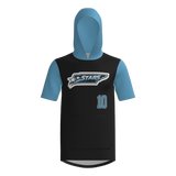 The Stars Short Sleeve Sublimated Player Hoodie