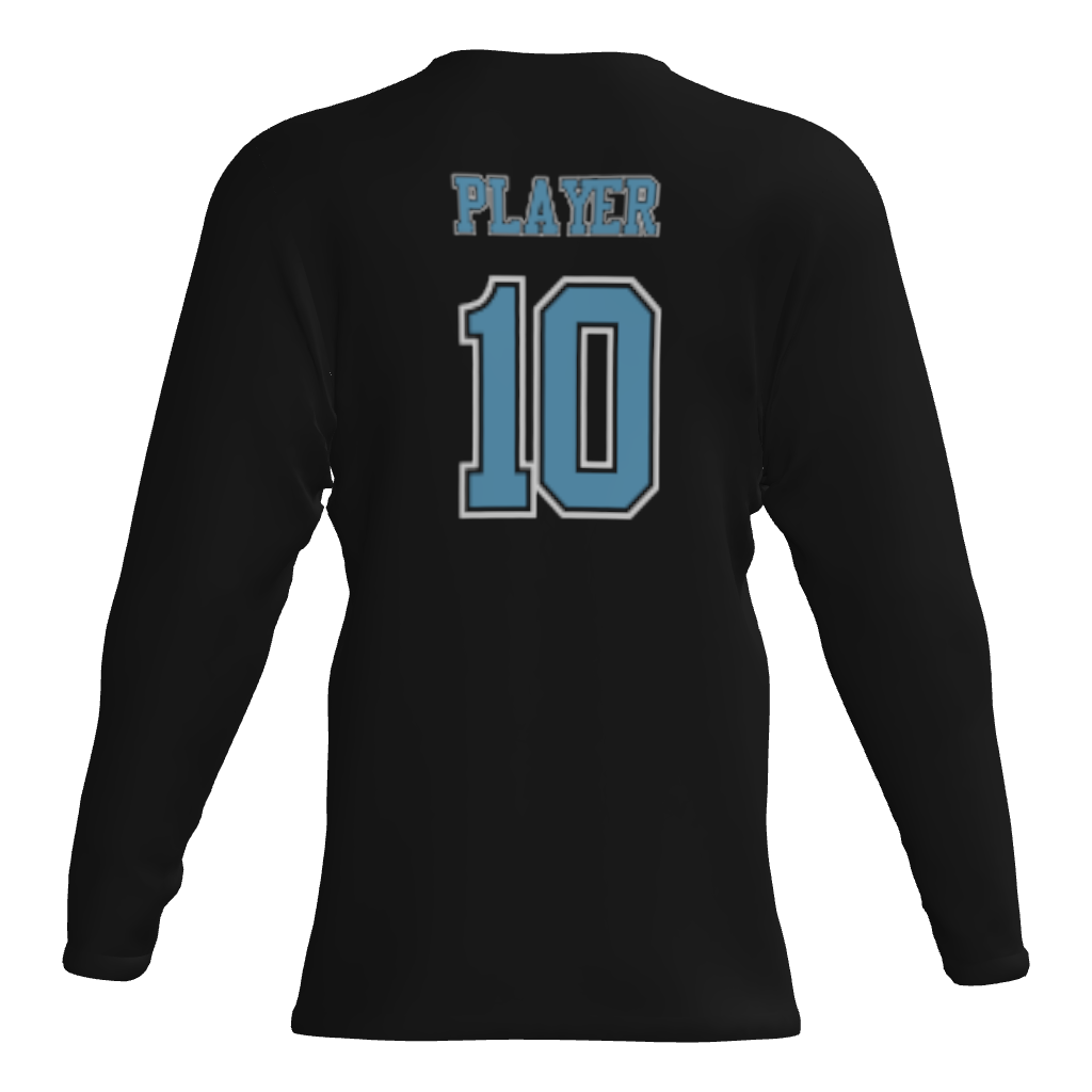 The Stars Player Long Sleeve Dri-Gear Sublimated Tee Shirt