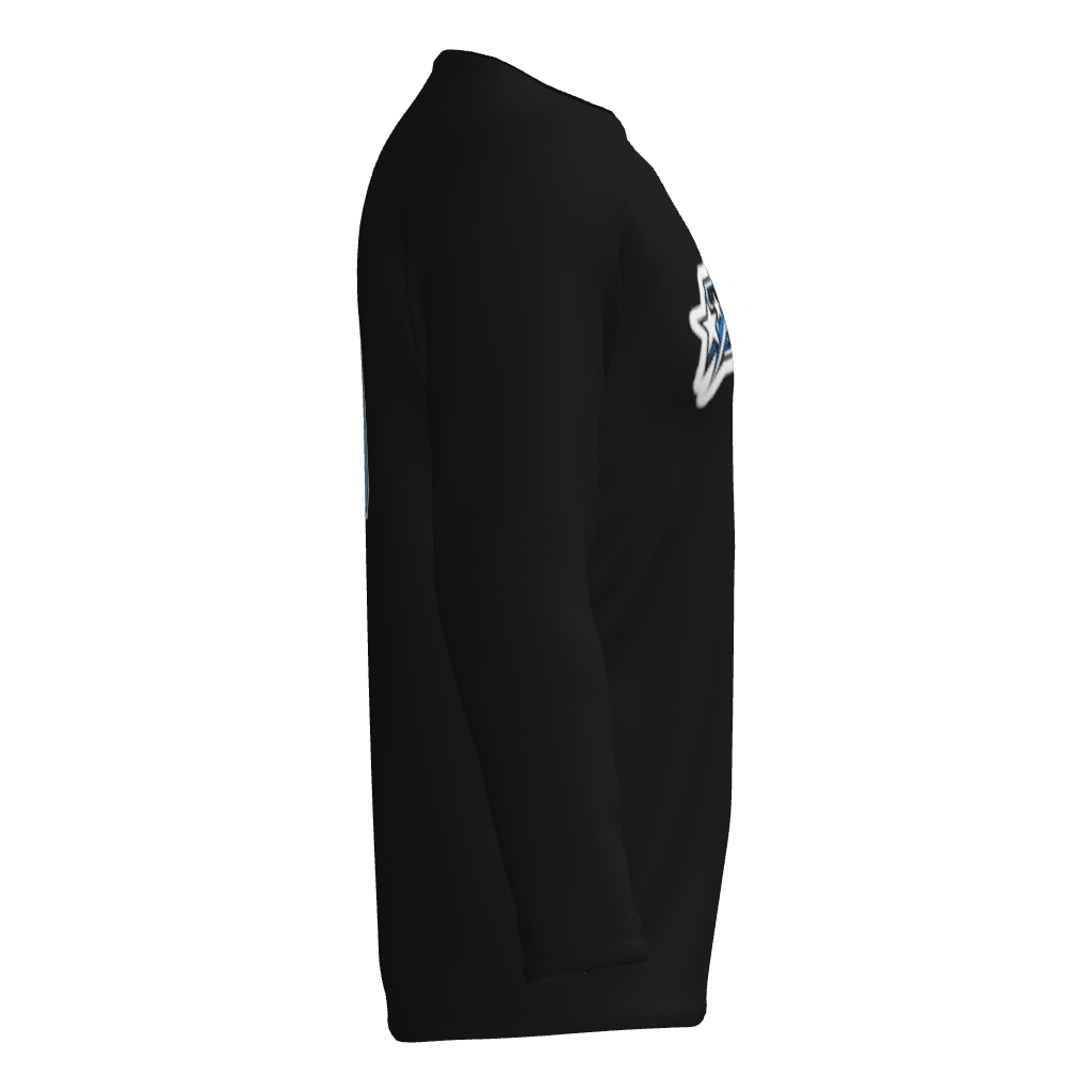 The Stars Player Long Sleeve Dri-Gear Sublimated Tee Shirt
