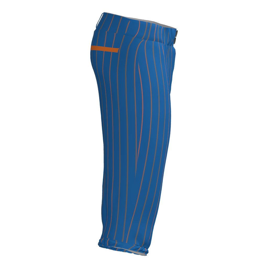 Kinetic Athletics Sublimated Knicker Tall Pant - Blue Pin Stripe