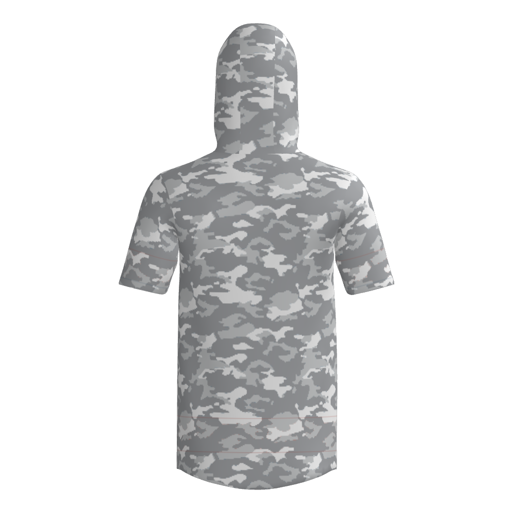 Kinetic Athletix Short Sleeve Sublimated Player Hoodie - Camo
