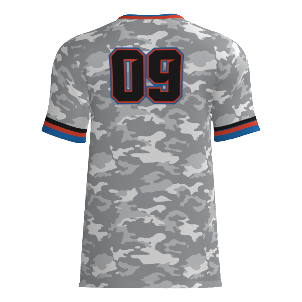 Kinetic Athletix Short Sleeve Dri-Gear Sublimated Player Tee Shirt - Camo