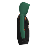 Dirt Dragons Sublimated Fleece Player Hoodie - Forest Green/Black