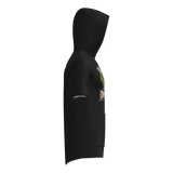 Dirt Dragons Short Sleeve Sublimated Player Hoodie - Black