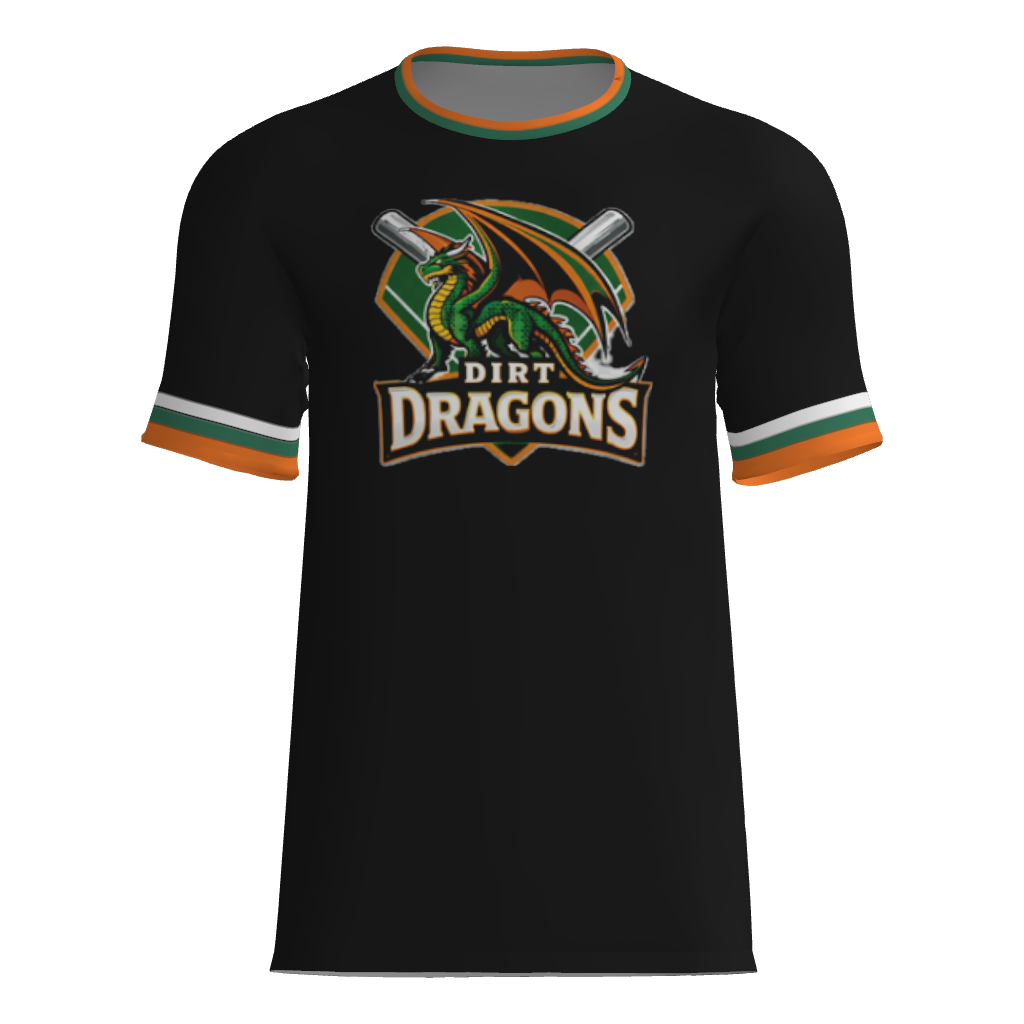 Dirt Dragons Short Sleeve Dri-Gear Sublimated Player Tee Shirt