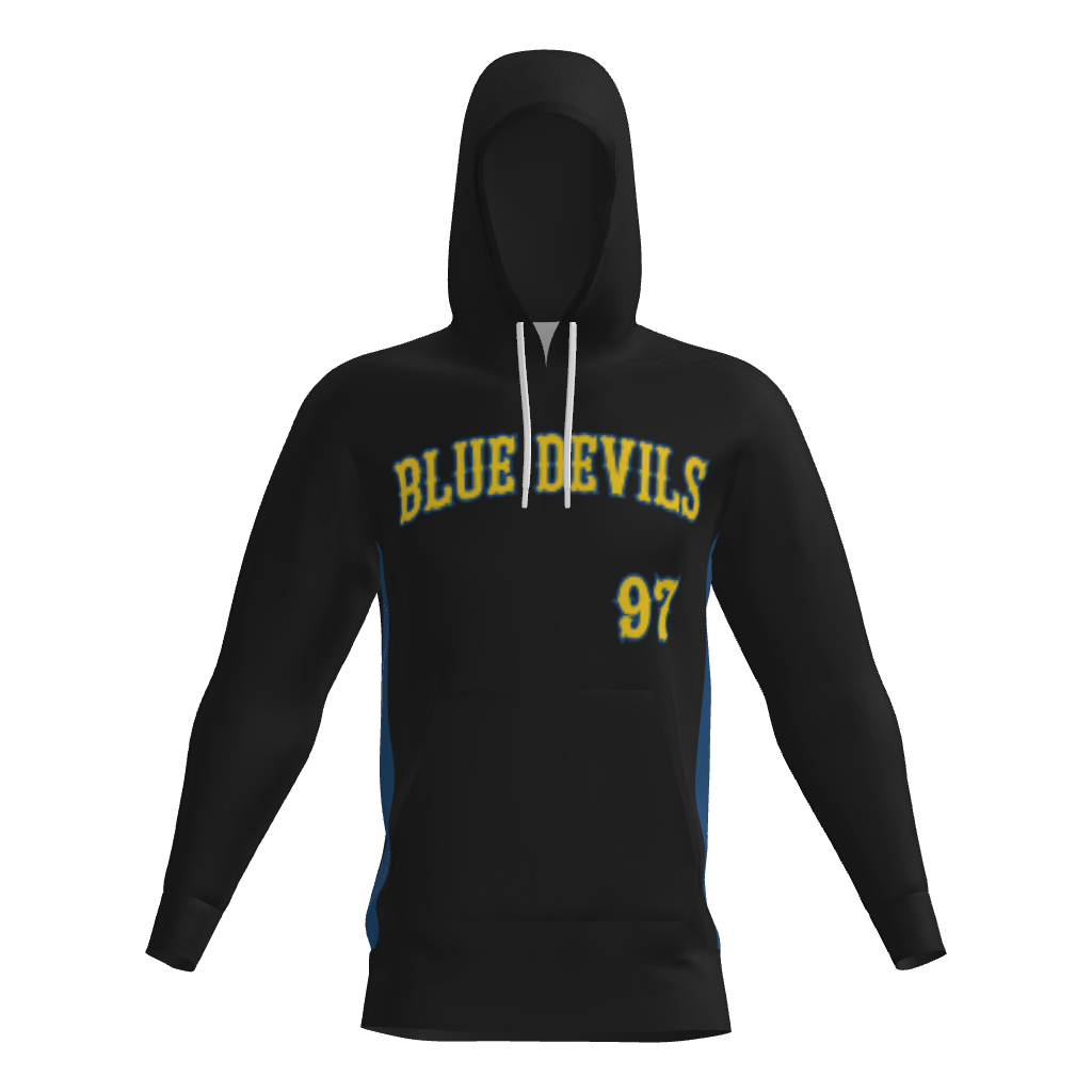 Blue Devils Sublimated Fleece Player Hoodie