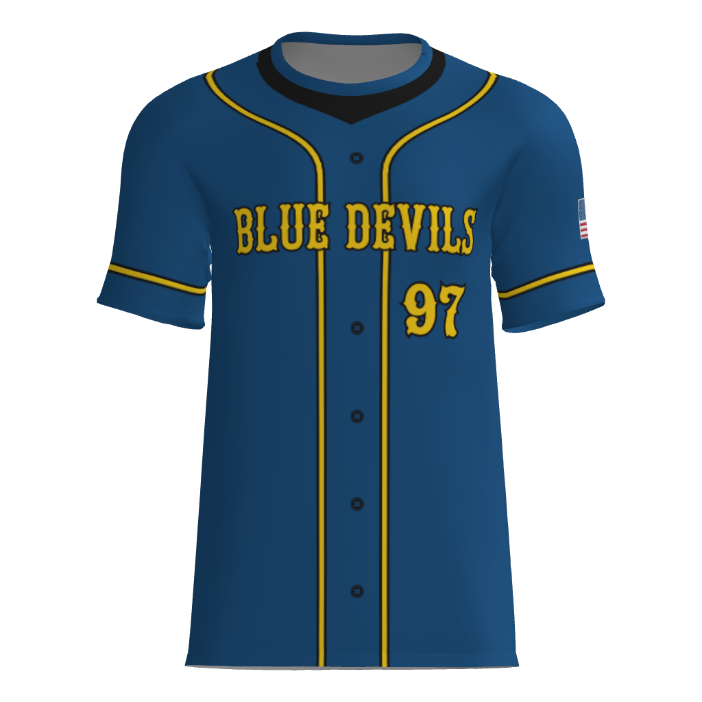 Blue Devils Crew Neck Coach Jersey